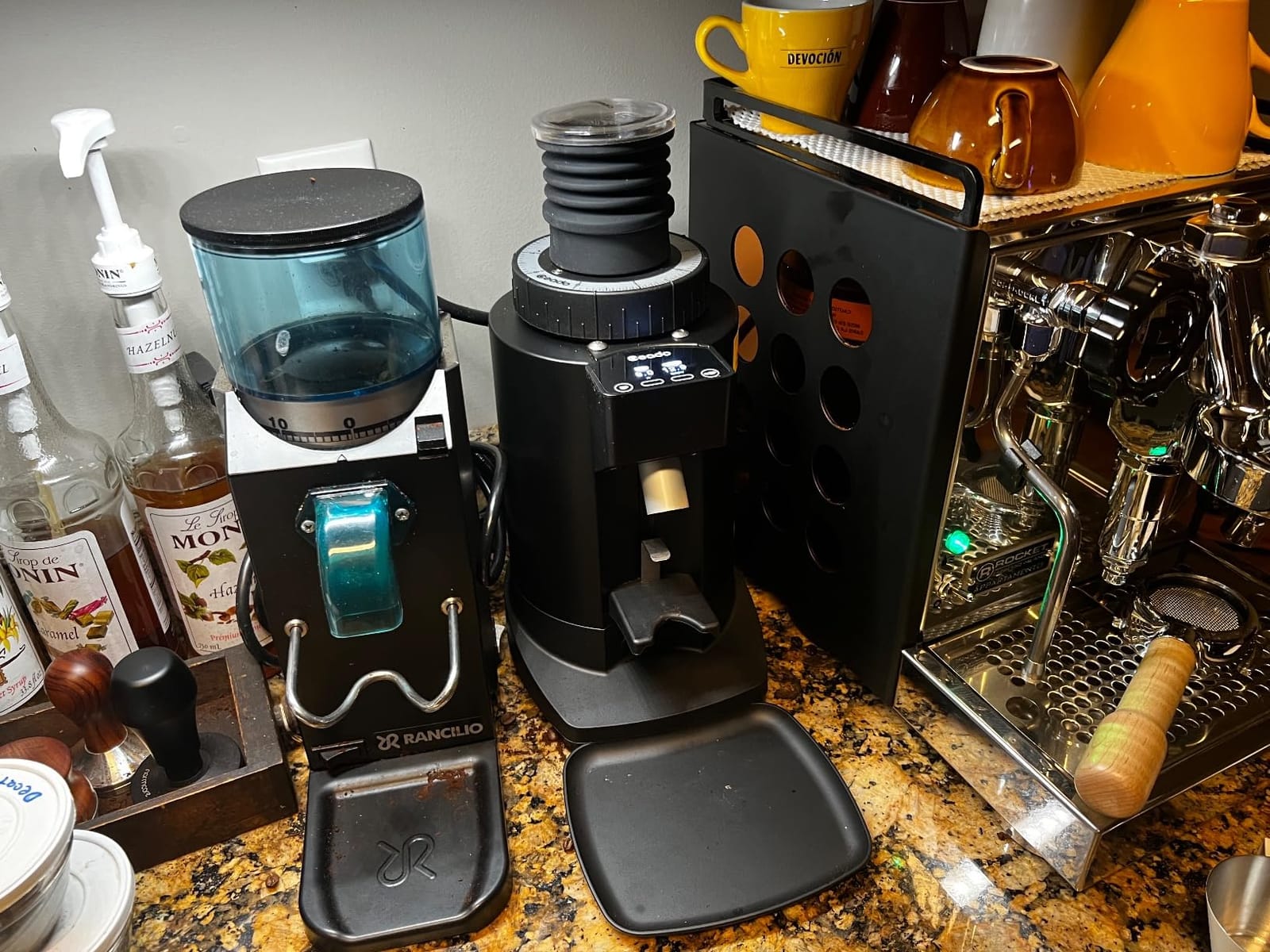 Espresso Coffee Grinder Single Dose Hopper with Silicone Bellow Air Blower Blaster for Blow Out Residual Coffee Grinds Compatible for Mazzer Niche Zero Mahlkonig EK43 Fiorenzato Grinder customer photo 1