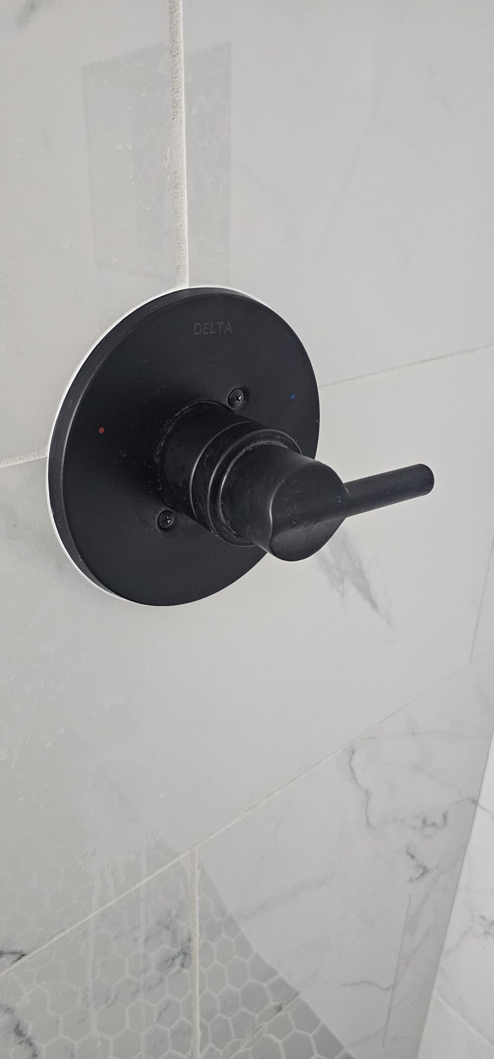 Delta Nicoli 14 Series H2Okinetic Shower Faucet Set, Brushed Gold Shower Head and Handle Set, Valve Trim Kit, Champagne Bronze 142749-CZ (Shower Valve Included) customer photo 2