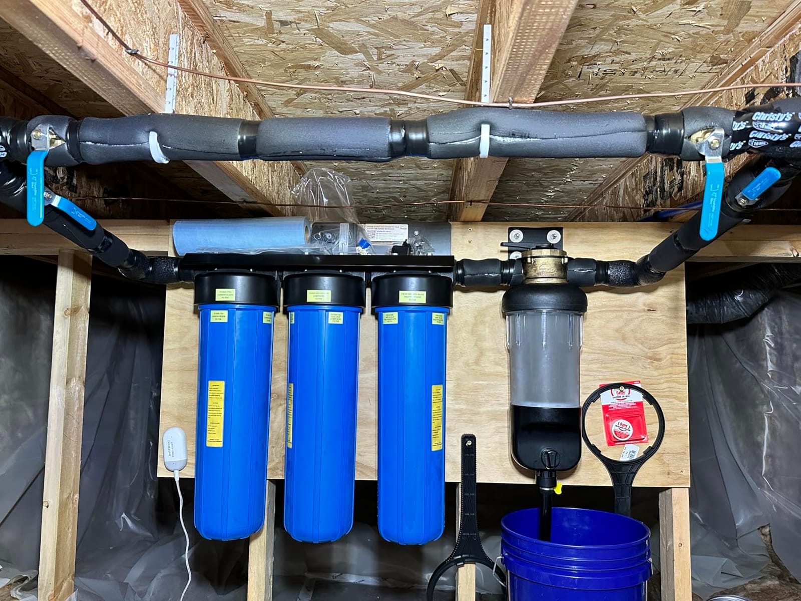 iSpring WGB32B-KDS Ultimate Protection Whole House Water Filter System customer photo 1