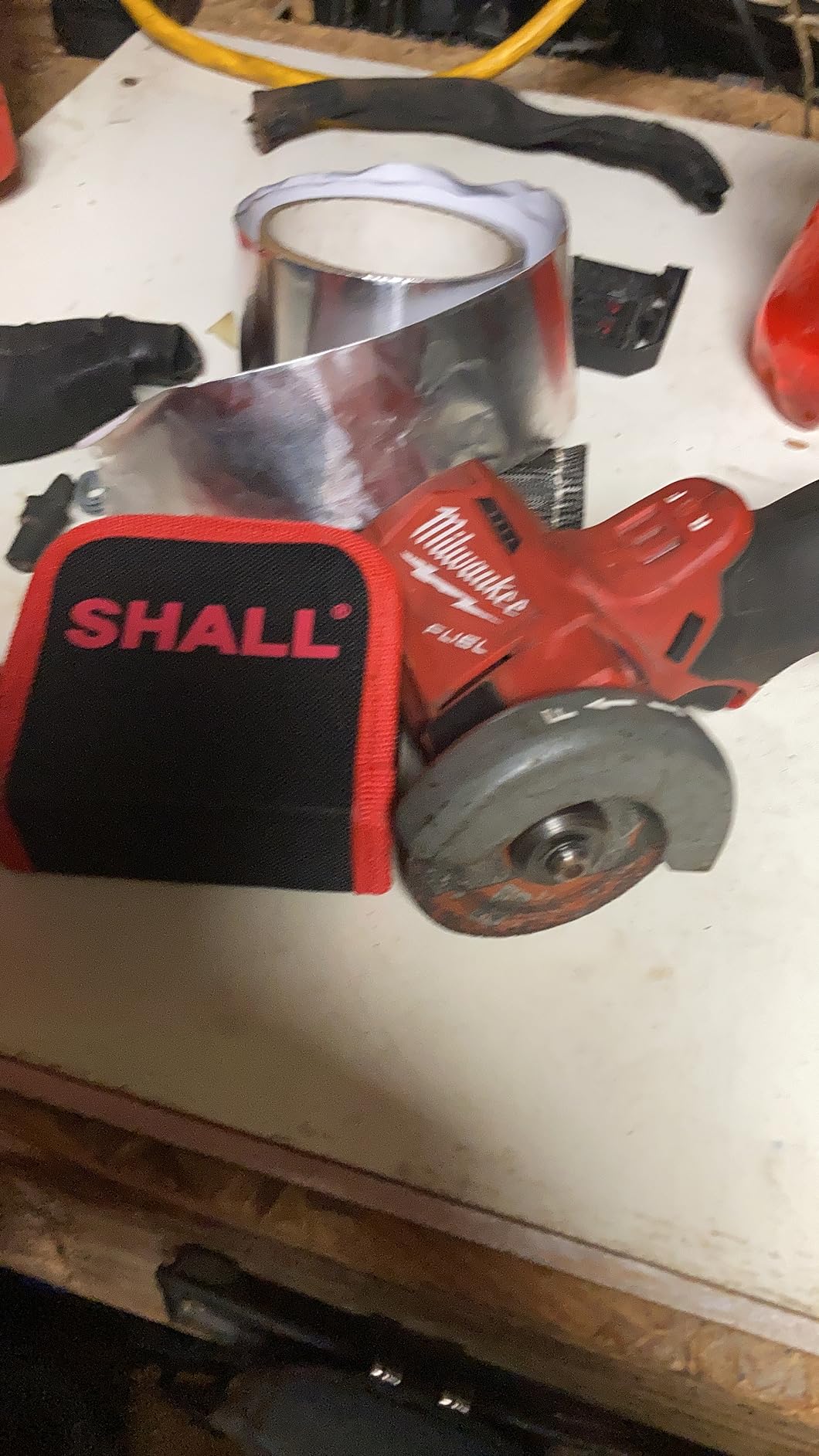 SHALL 25-Pack Cut Off Wheels 3” x 3/8” x 3/64” - Ultra Thin Cutting Wheel with Pouch for Angle Grinder & Cut-Off Tools - Fast Cutting Disc for INOX, Steel, Iron, Non-Ferrous Metal & PVC customer photo 1