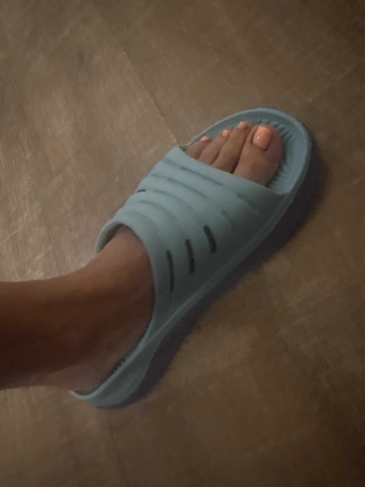 KuaiLu Recovery Sandals Women With Comfortable Arch Support Sport Slides customer photo 2