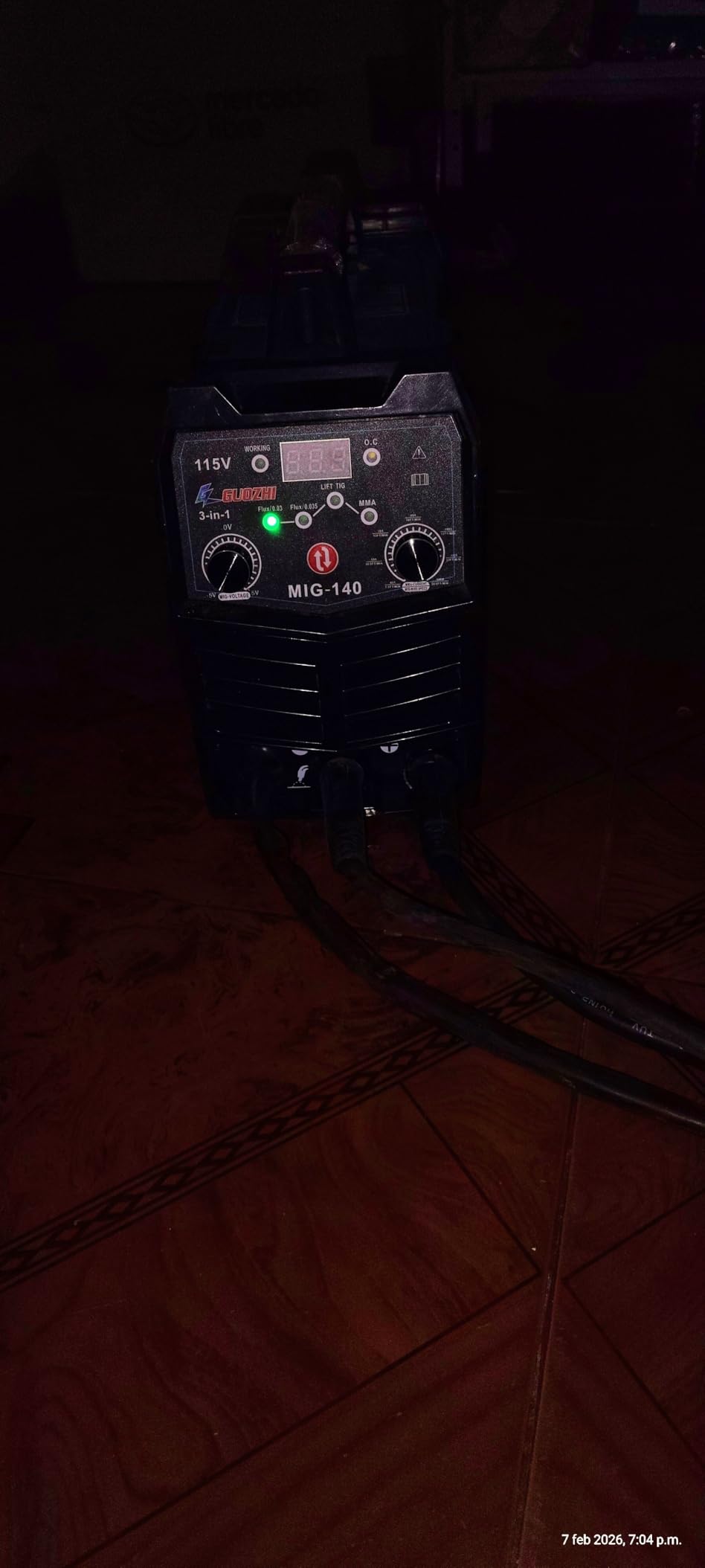 GZ GUOZHI 140A MIG Welder,3-in-1 MIG Welder with FLUX MIG/ARC/Lift TIG Multi-Process,110V Welding Machine,110V Flux Core Welder with Welding Gun(black) customer photo 2