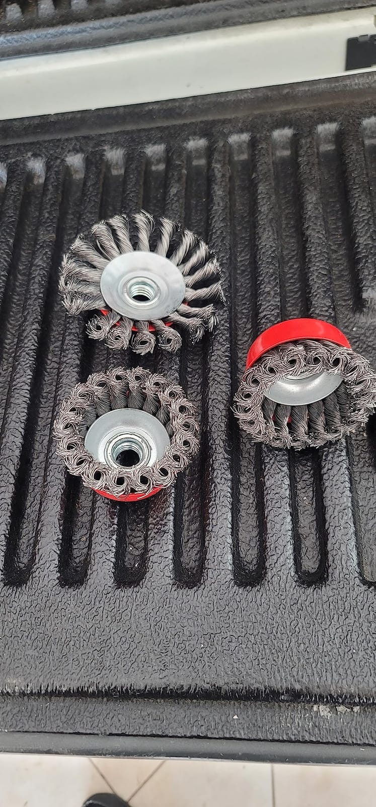 3 Pack Wire Wheel Brush for Angle Grinder, 5/8