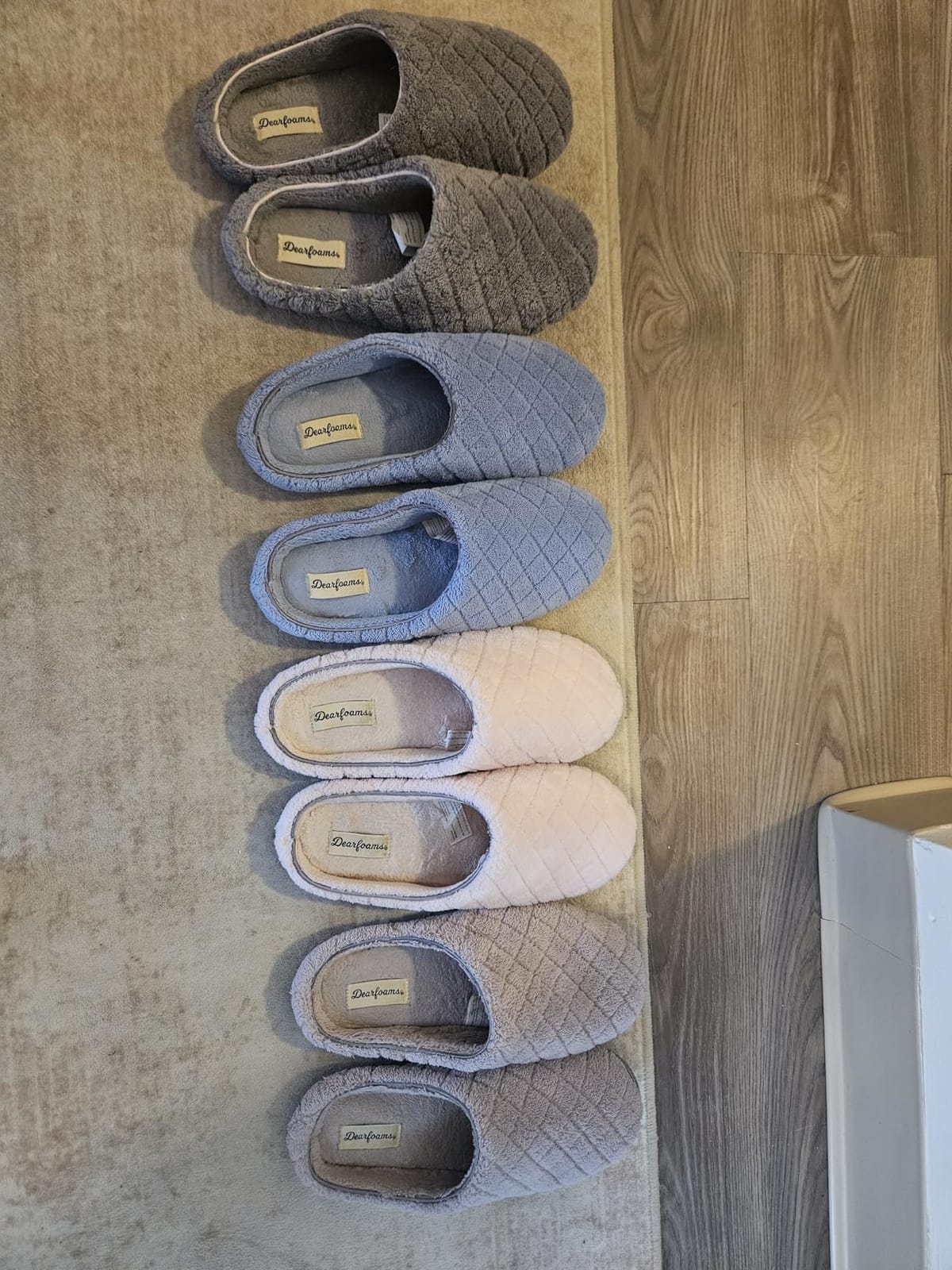 Leslie Terry Clog House Shoes with Memory Foam, Indoor Slippers with Wide Widths customer photo 1