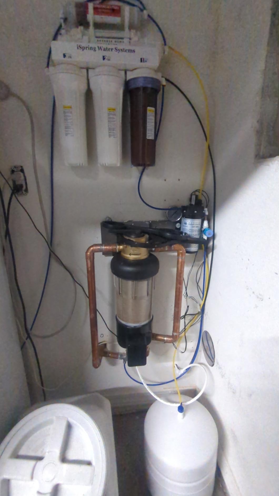 iSpring WSP50ARJ-BP Jumbo Whole House Water Filter System, 50 Micron customer photo 2
