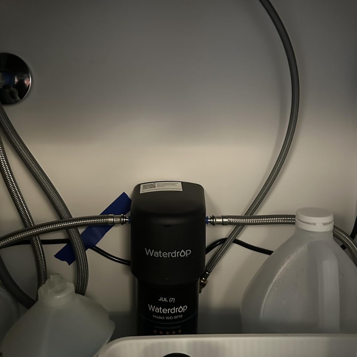 Waterdrop 10UAW-UF 0.01 μm Ultra Filtration Under Sink Water Filter System customer photo 2