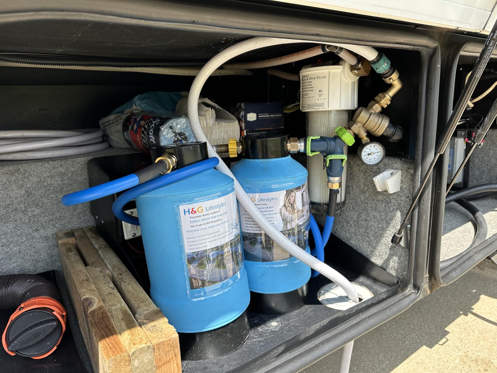 H&G lifestyles Portable Water Softener for RV 5A Food-Grade customer photo 1