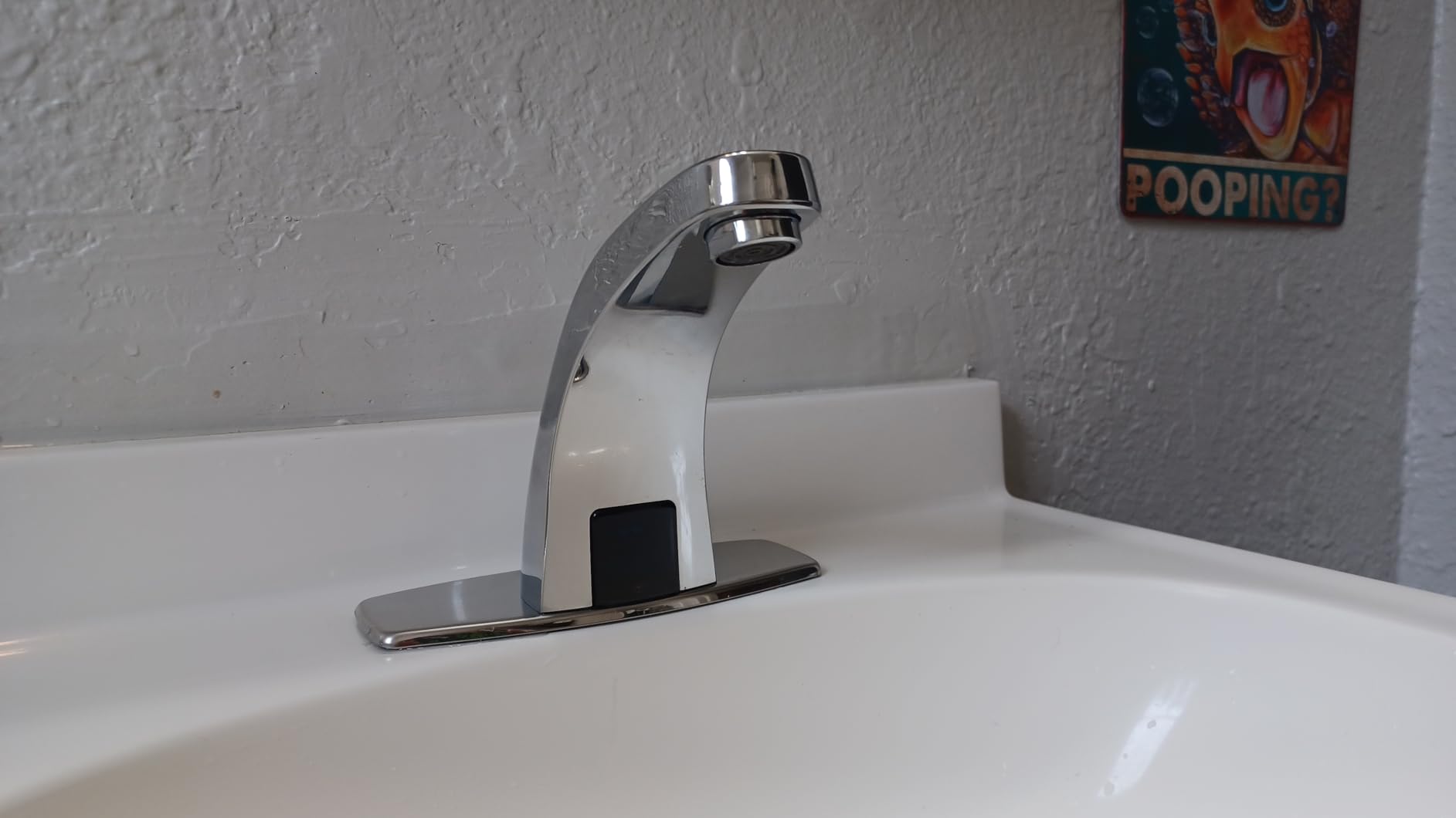 Budget-Friendly HALO SANITARY NSF&CEC Certified Touchless Faucet, Matte Black Anti-Corrosion for Home,Commercial .Pet use customer photo 2