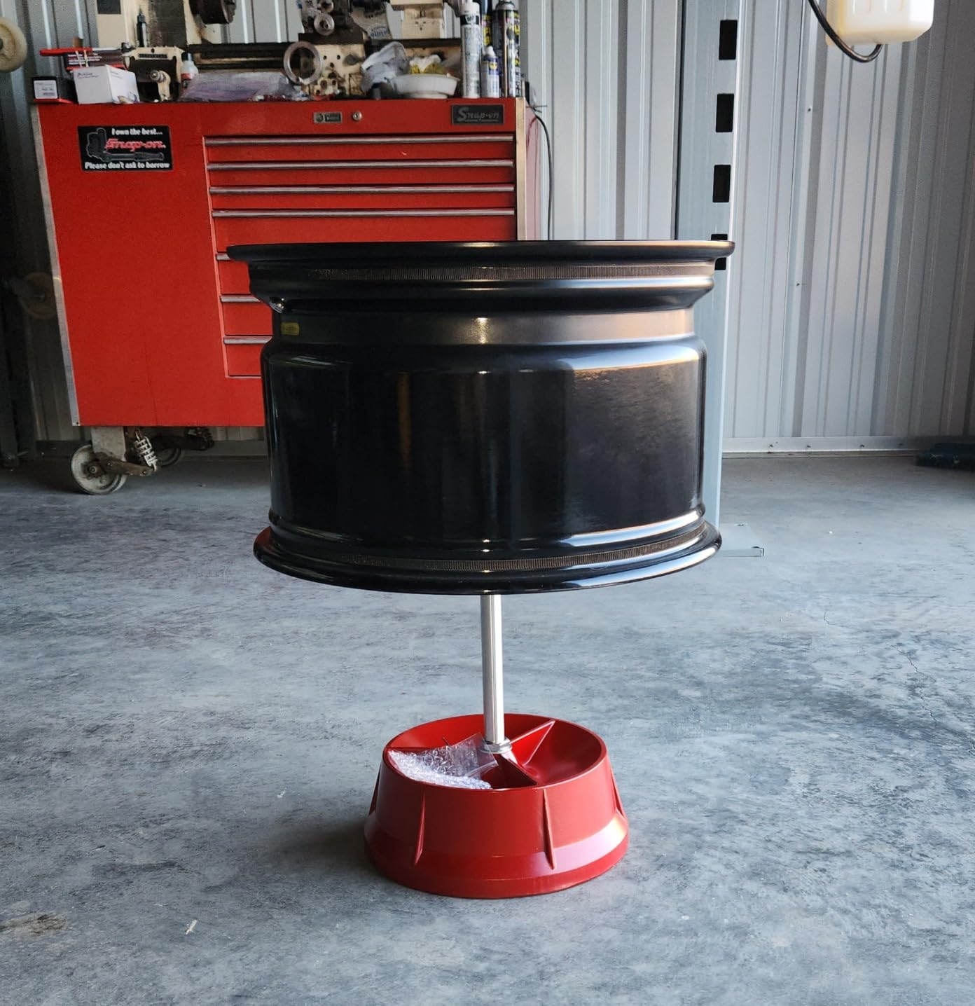 NYXOVA Portable Bubble Wheel Balancer, Tire Balancer with Bubble Level customer photo 2