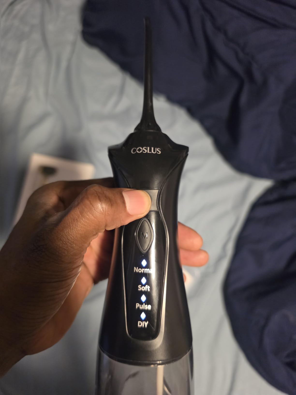 COSLUS C30 Portable Water Dental Flosser Pick Teeth, Upgraded DIY Mode customer photo 1