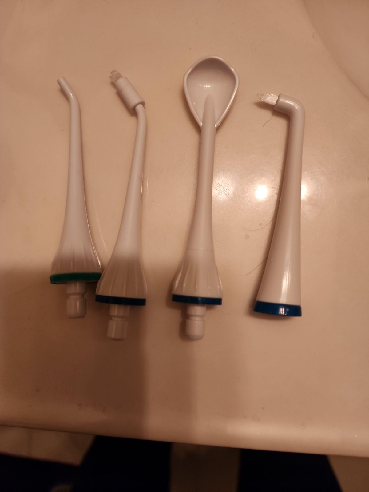 AquaSonic Home Dental Center Rechargeable Power Toothbrush & Smart Water Flosser - Complete Family Oral Care System - 10 Attachments and Tips Included - Various Modes & Timers (Black) customer photo 2