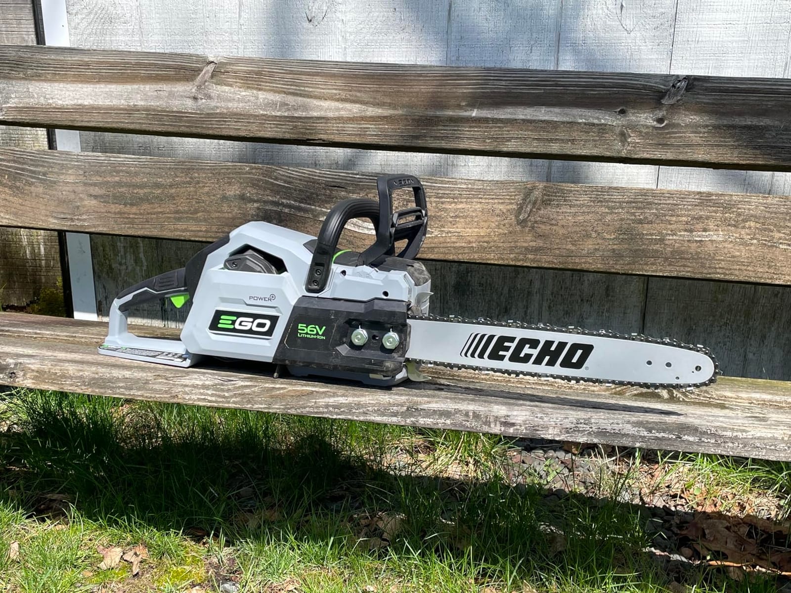 EGO POWER+ Chain Saw, 20” Battery Powered Chainsaw, Electric Cordless, Battery and Charger Not Included – CS2000 customer photo 2