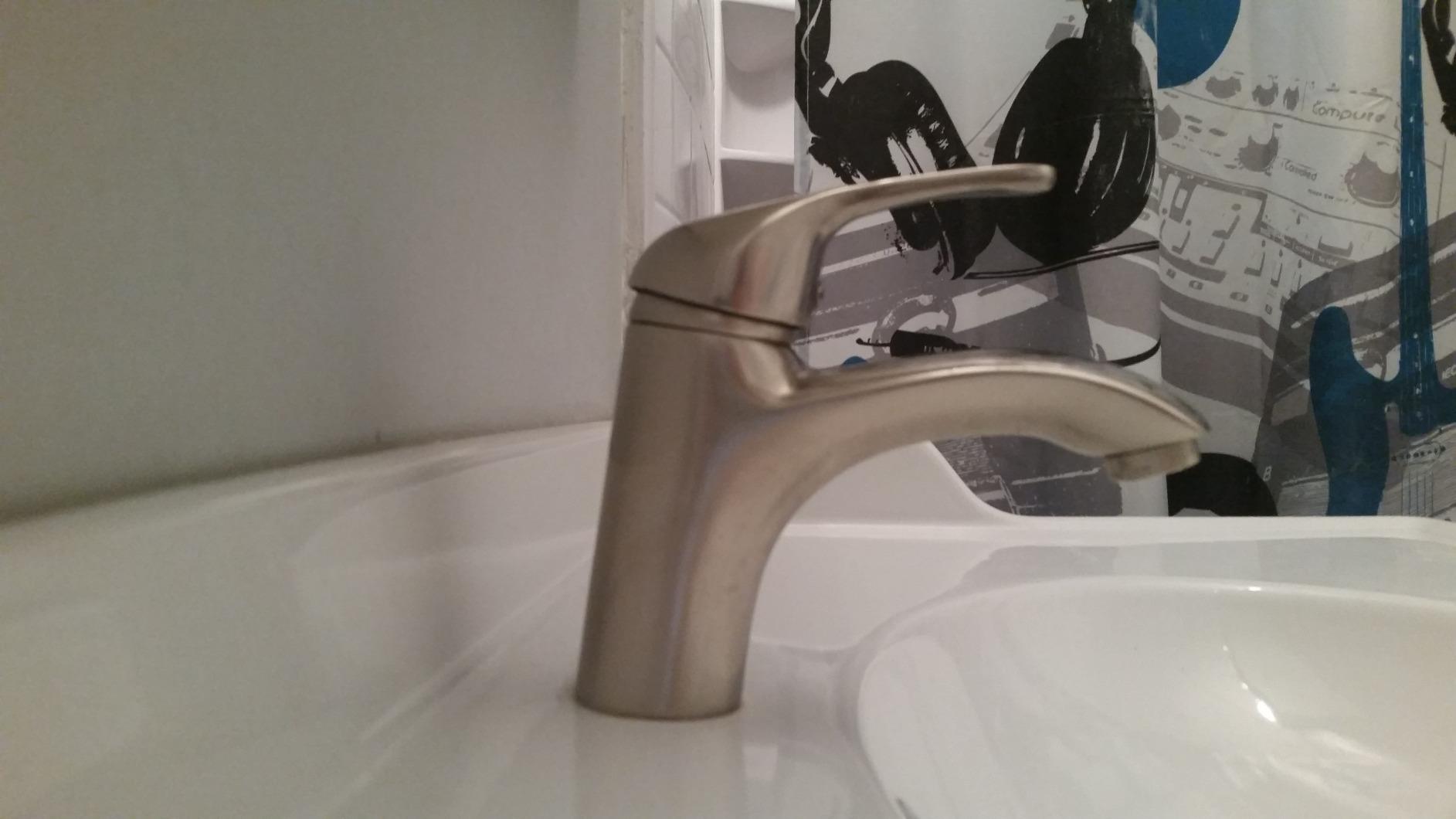 Touchless Bathroom Faucet, Sensor Faucets, Chrome customer photo 1