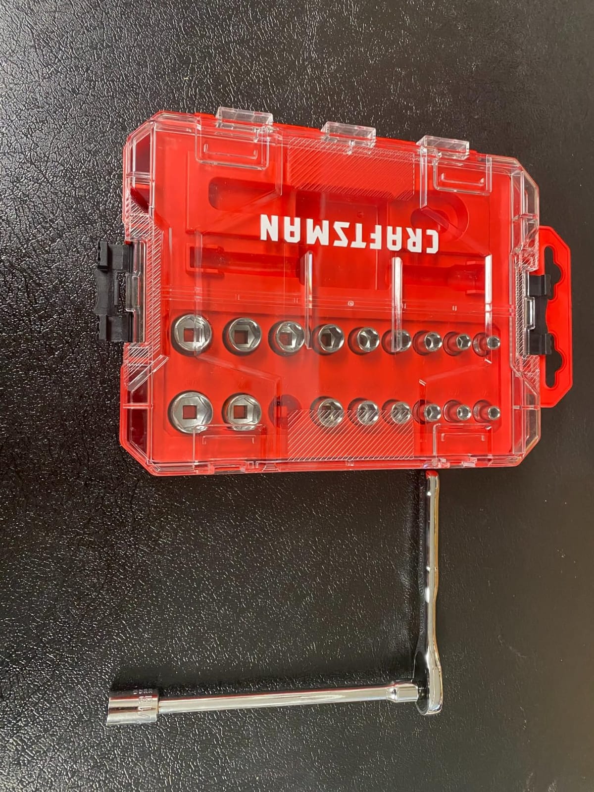 CRAFTSMAN Mechanics Tool Set, 1/4 Inch Drive, 20 Piece, 90-Tooth (CMMT12108) customer photo 2