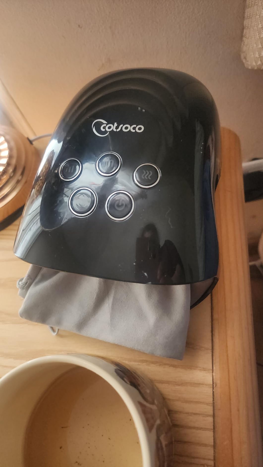 cotsoco Upgraded Hand Massager - 3Massage Sizes, Cordless Hand Massager with Heat & Compression for Arthritis and Carpal Tunnel, Relaxation at Home, Office, Outdoors, Gift for Men and Mom customer photo 2