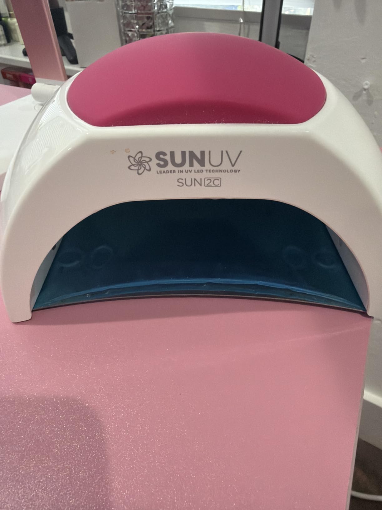 SUNUV UV Light for Gel Nails, Nail Dryer for Nail Polish SUN2C Purple customer photo 2