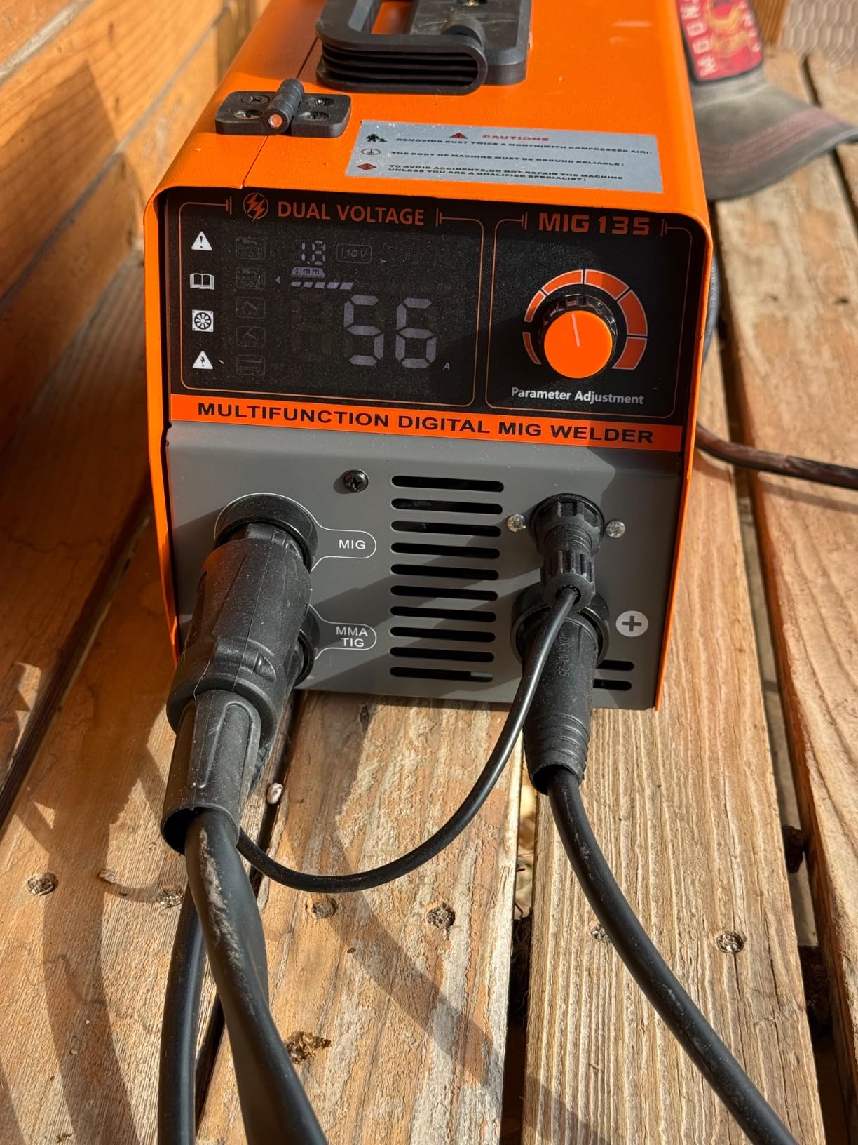 FEIFANKE 135A Flux Core MIG Welder 3 in 1 Portable Welding Machine customer photo 2