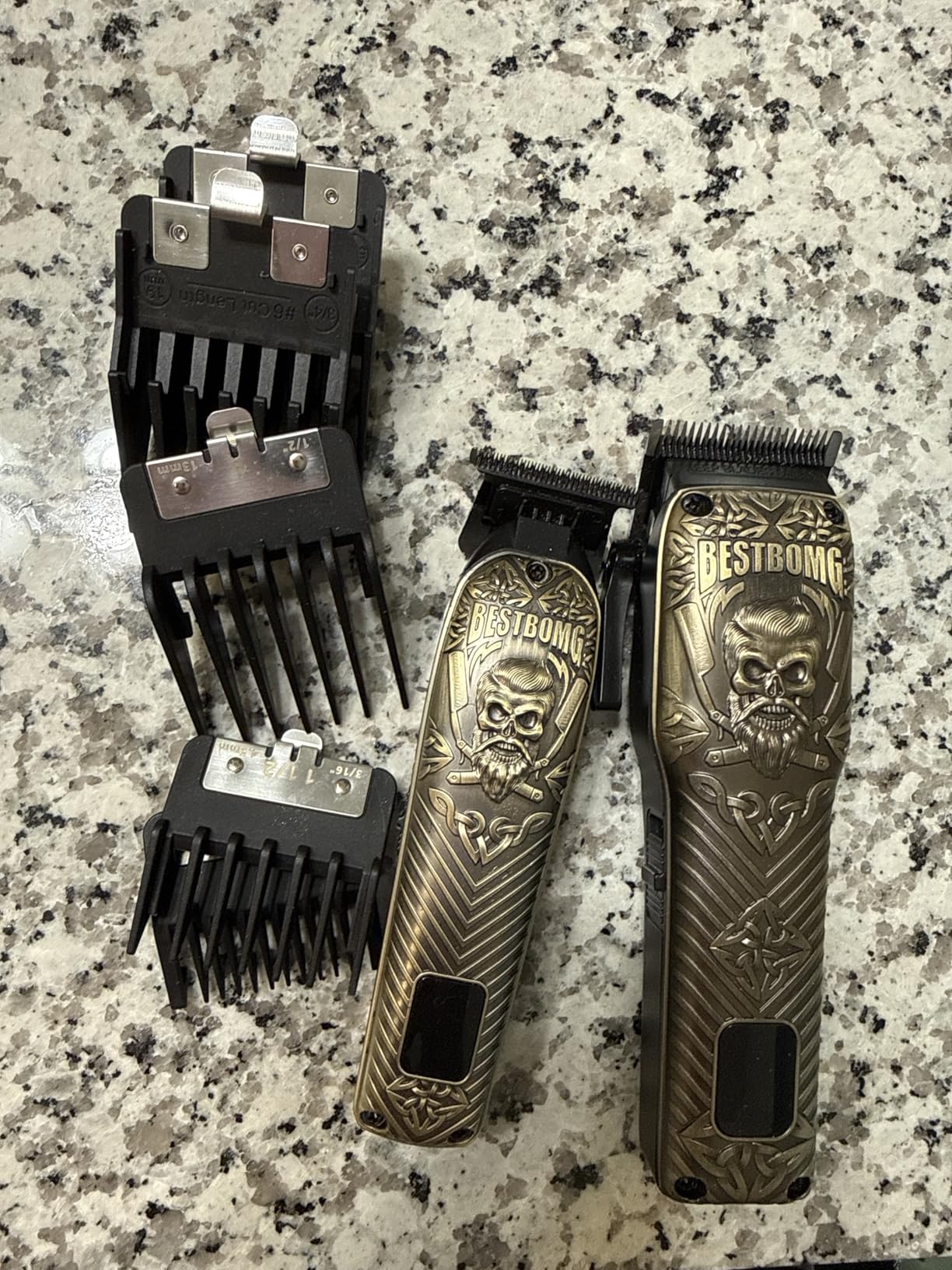 BESTBOMG® Hair Clippers for Men, Clipper, Trimmer & Shaver Set, BS-Y4T9 customer photo 1