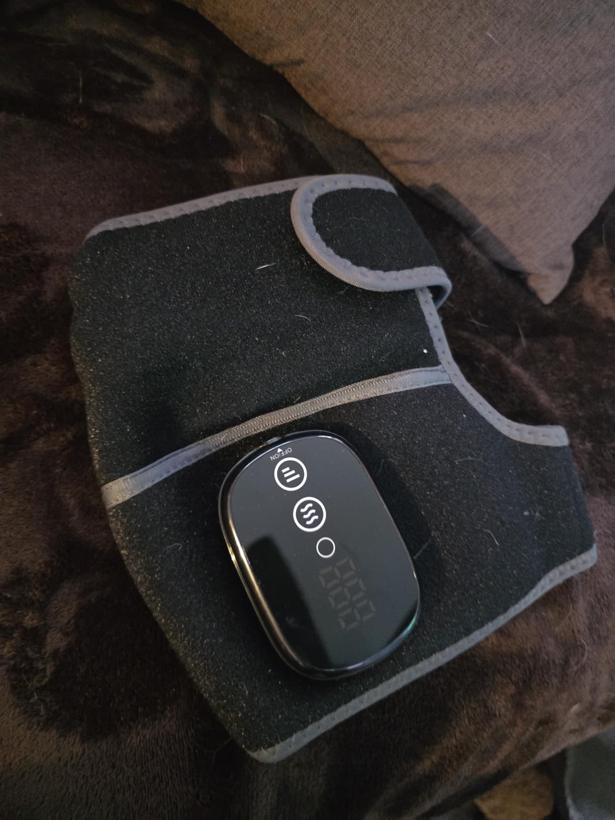 HOMRELEXA Cordless Heated Knee Massager, 3-in-1 Knee Heating Pad, Black 1PC customer photo 2