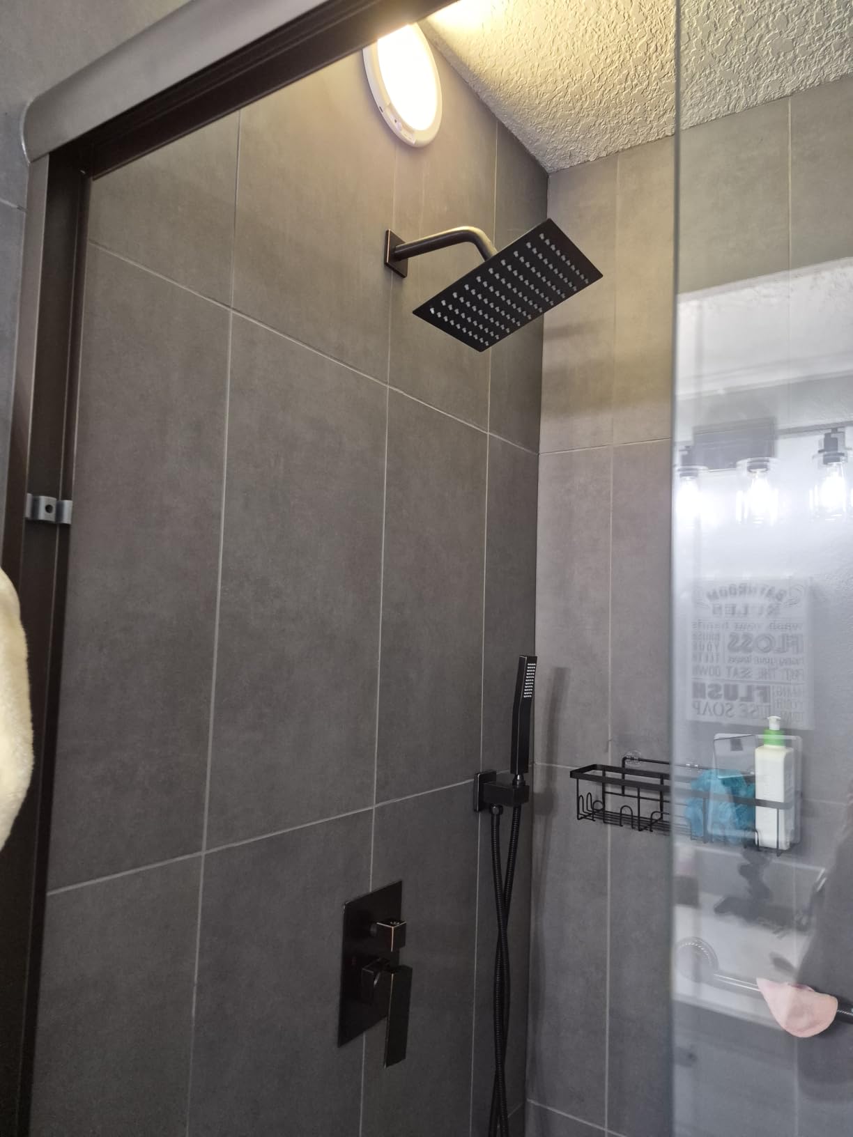 Combuh Rechargeable Shower Light Inside Waterproof Battery Operated customer photo 2