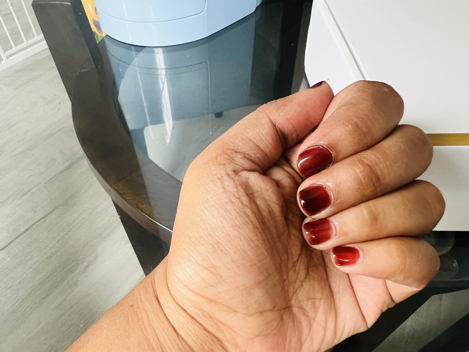 GAOY Gel Nail Polish Kit with UV Light, 6 Colors customer photo 1