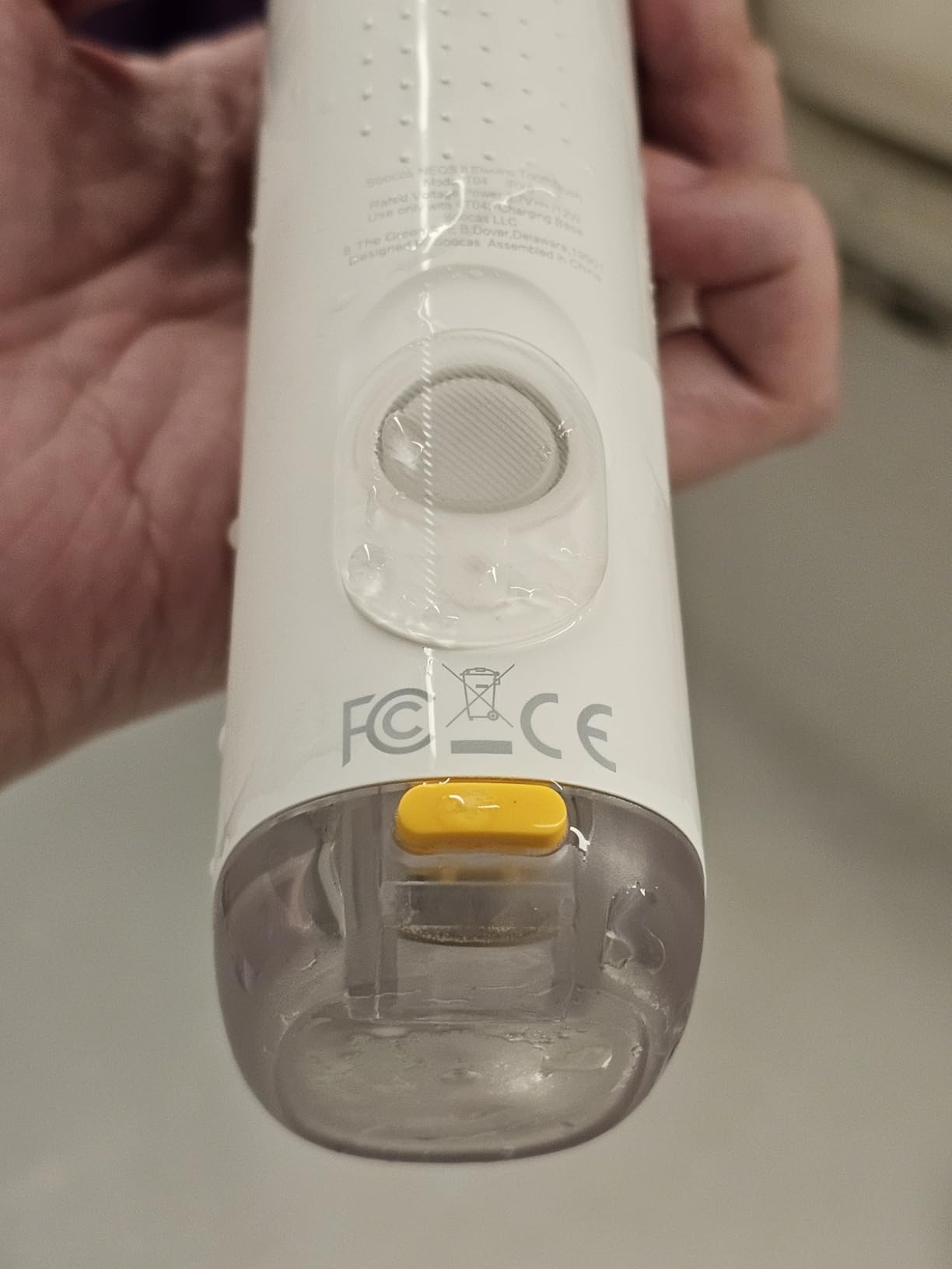 Soocas NEOS II Electric Toothbrush with Water Flosser Combo, Pearl White customer photo 2