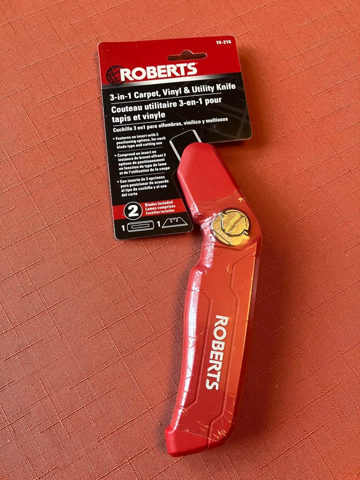 ROBERTS 3-in-1 Carpet, Vinyl, and Utility Knife customer photo 1