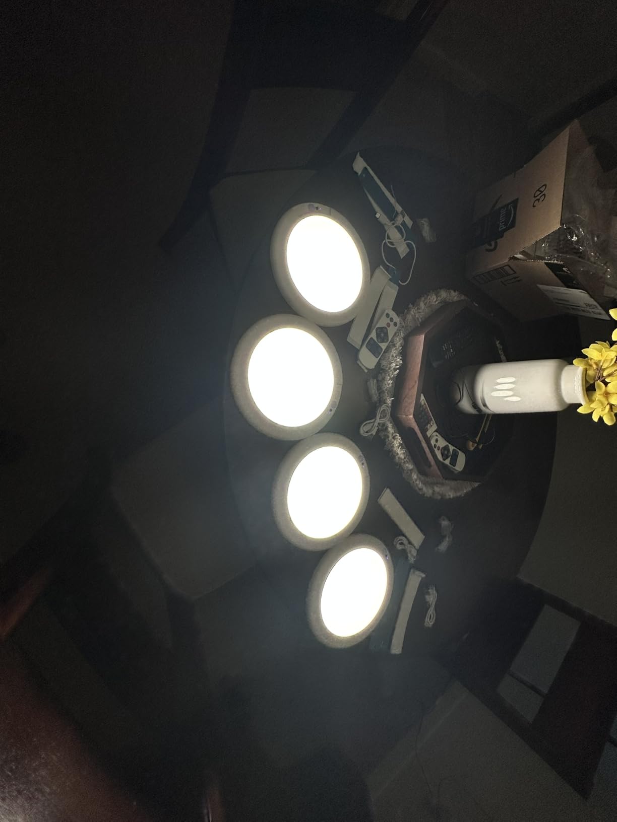 Gotopceed Rechargeable Motion Sensor Ceiling Light, Wireless Closet Light customer photo 1