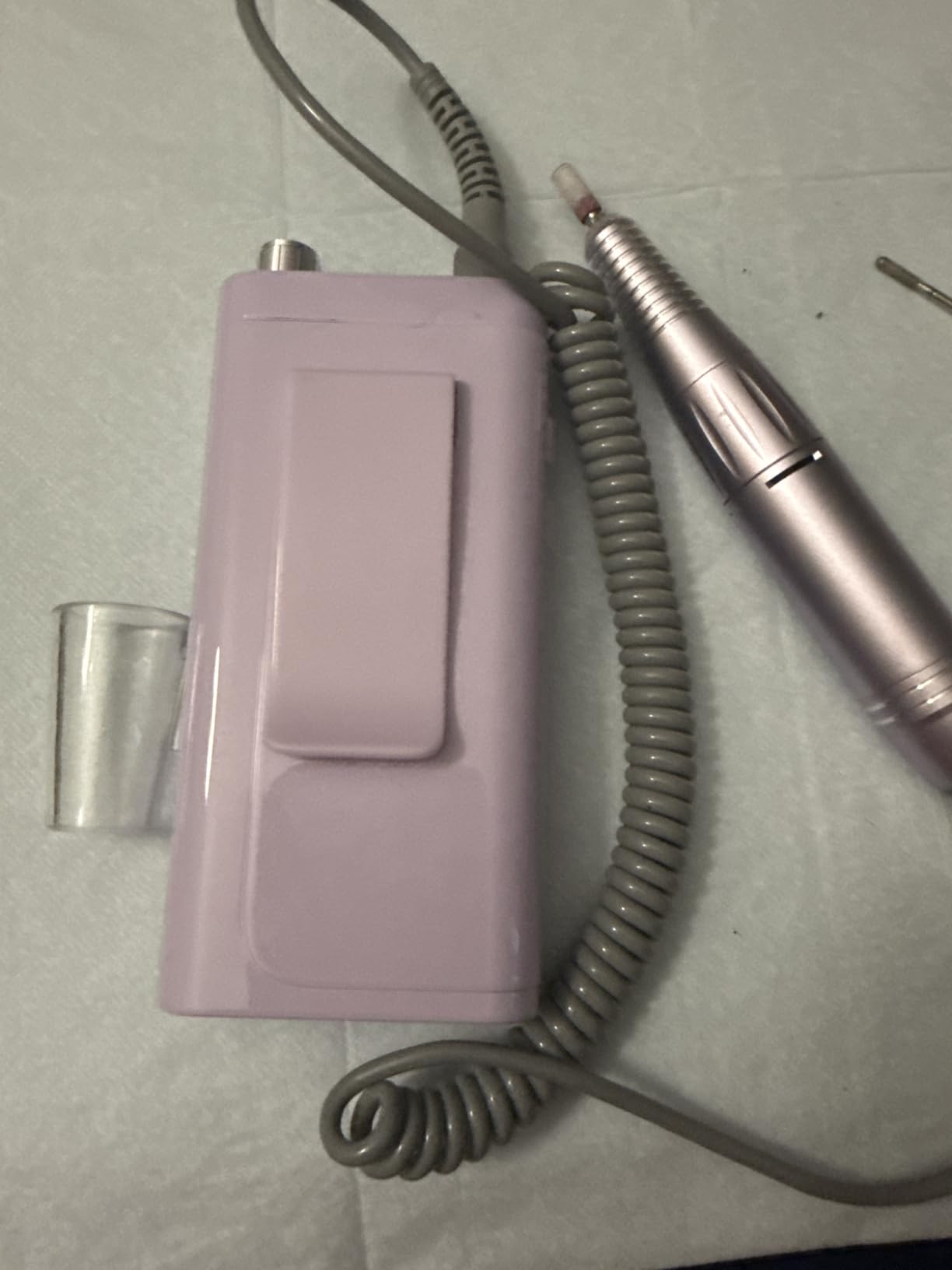 MelodySusie Clip-On SC300F Cordless Nail Drill 30,000 RPM for Beginners customer photo 2