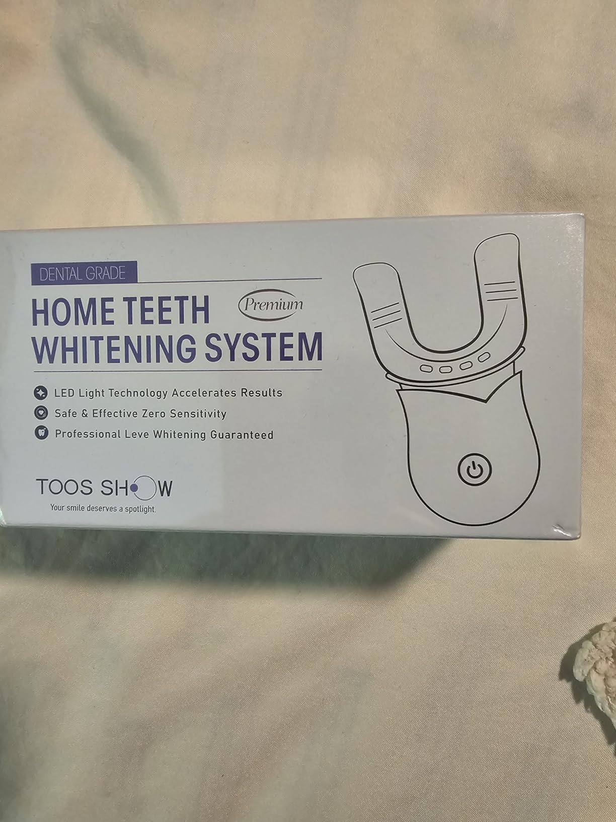 Teeth Whitening Kit for Sensitive Teeth,with 4 x 35% CP Pen & 1 Remineralization Pen,LED Accelerator Light Non,Tooth Whitener Professional Oral Care Gently Yet Effectively Removes Stains customer photo 1