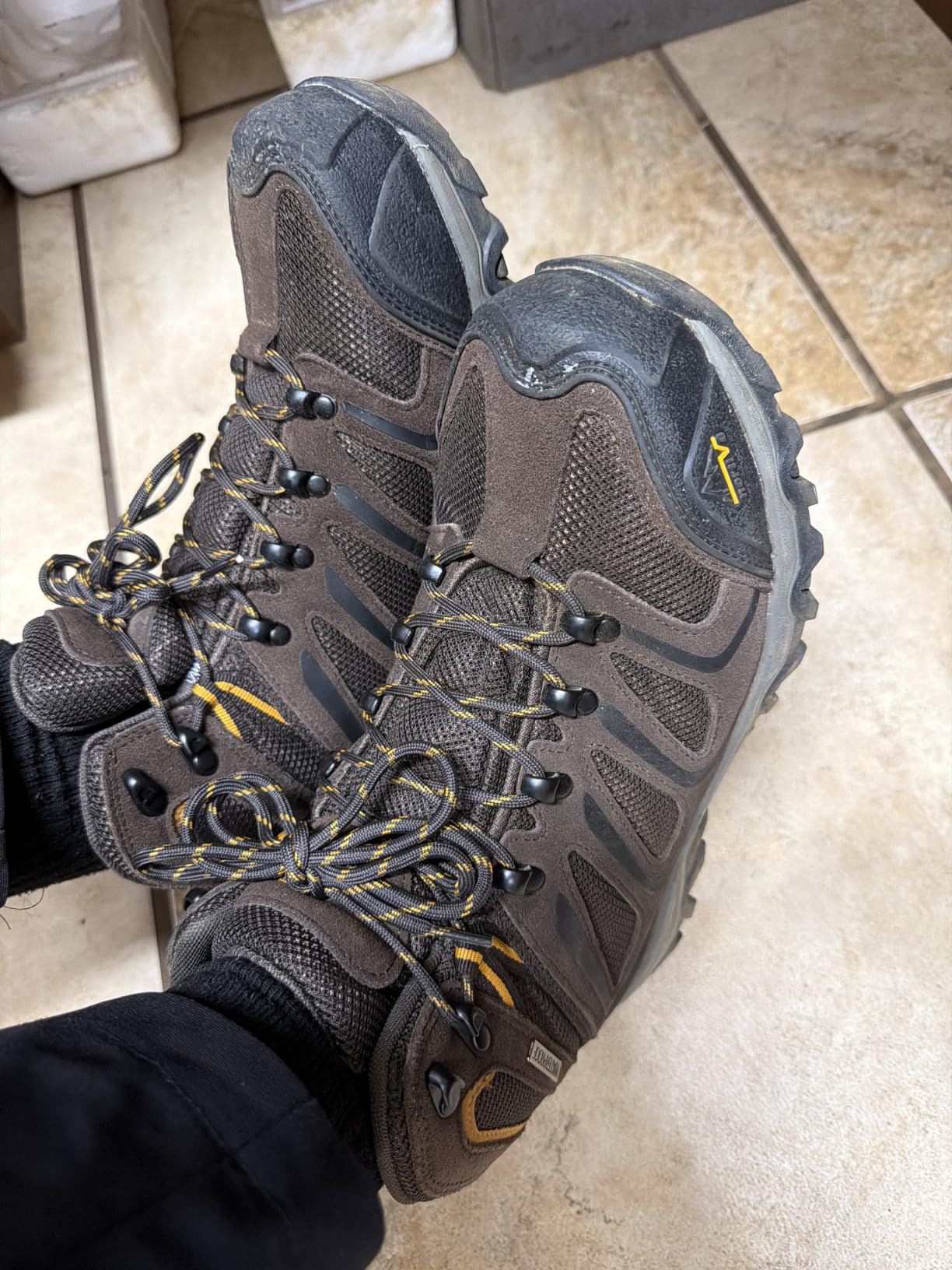 NORTIV 8 Waterproof Steel Toe Work Boots for Men customer photo 1