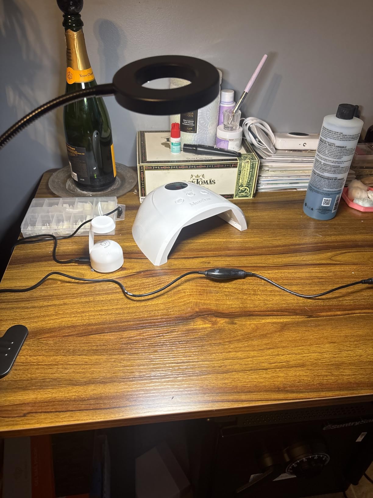 Woputne Desk Lamp Clip on Light for Bed Book Reading (Black) customer photo 1