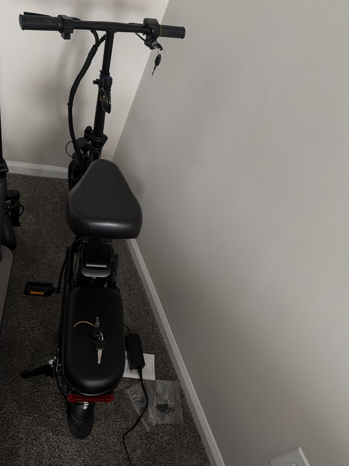 LELEKUAI Electric Bike for Adults and Teens, 520W-1200W Motor, 20-28MPH, 32 Miles Range, 48V 10Ah Battery, 3-Level Pedal Assist, 14
