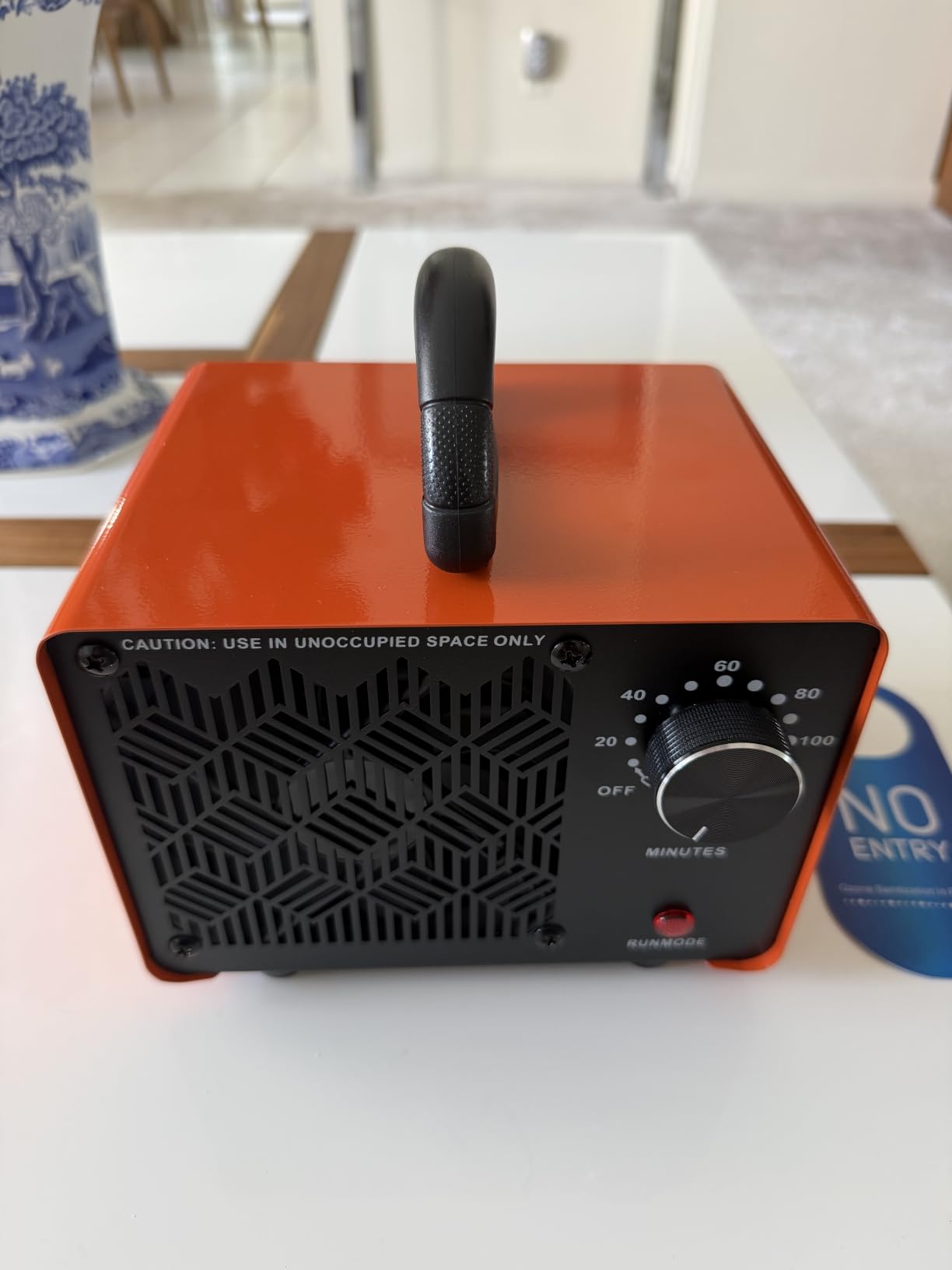 HHGM 198,000mg/h Dual-Fan Ozone Machine Generator High Capacity Ozone Odor Eliminator Odor Removal Air Purifier Ionizer & Deodorizer for Car, Home, Smoke, Pets, Industrial, Basement, Commercial customer photo 2