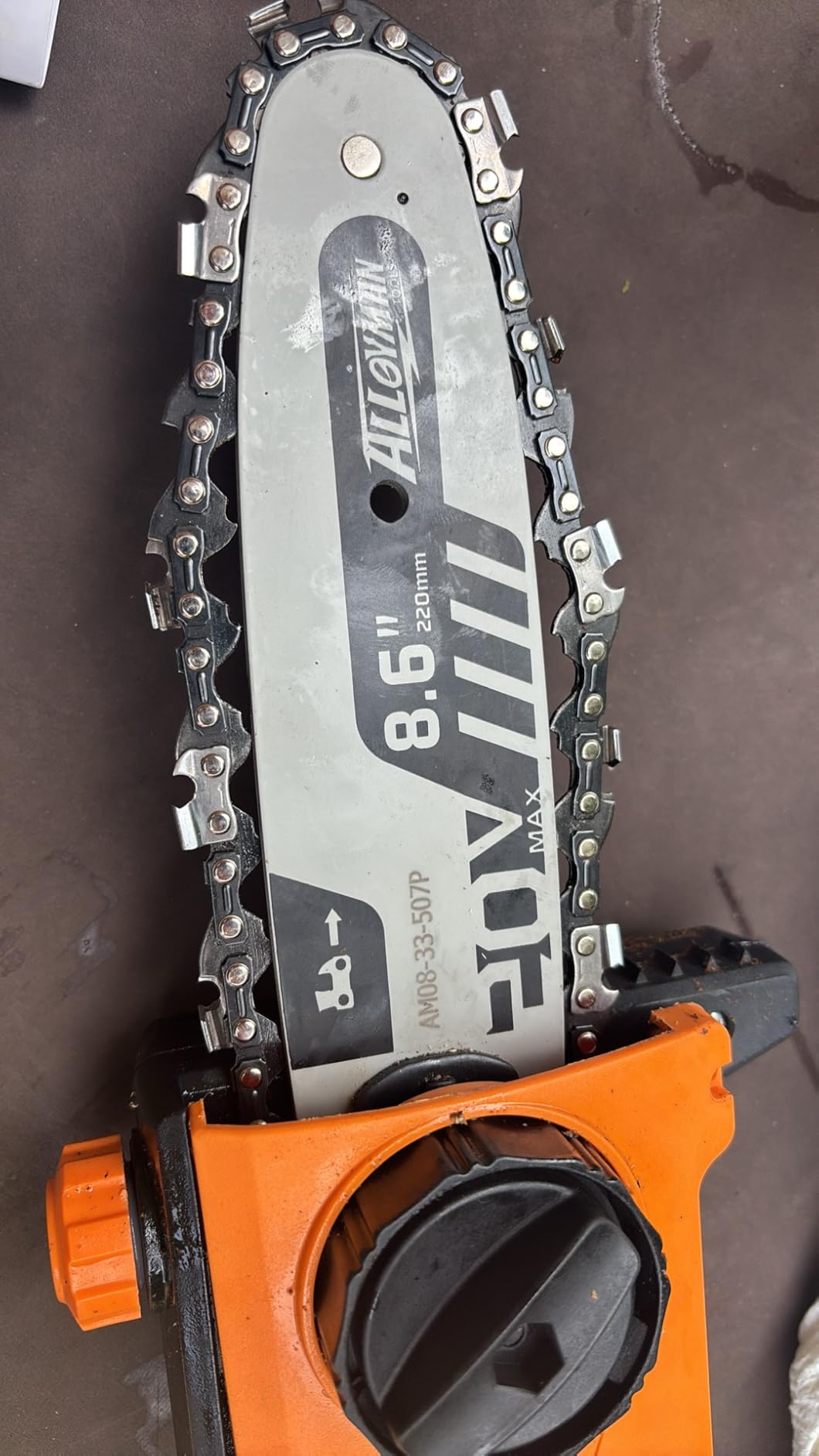 Alloyman 2-in-1 Telescopic Cordless Pole Hedge Trimmer 16'' &Pole Saw 8.6'' customer photo 2