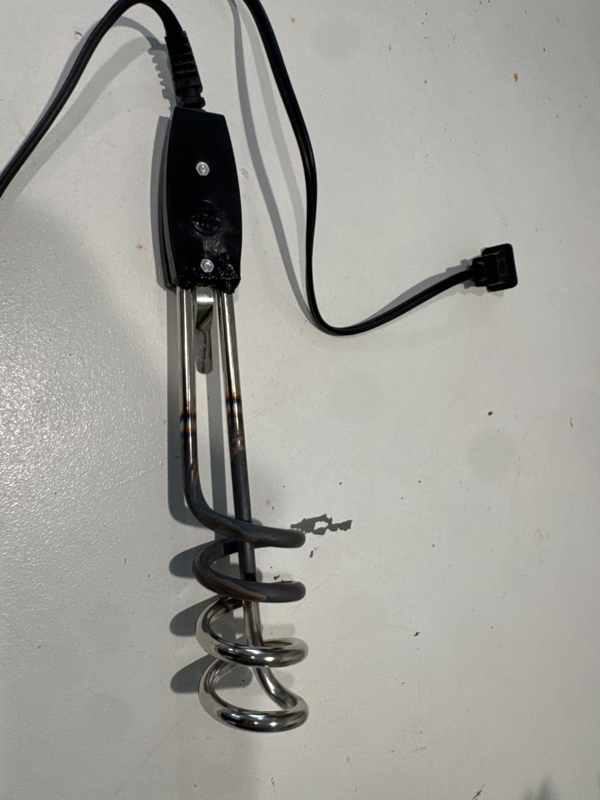 1000W-110V Immersion Water Heater, Camping or Bucket Heating, 10in customer photo 2