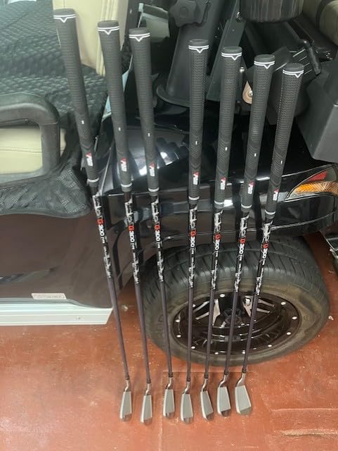PGM 7 Piece Men’s Golf Iron Set for Right Handed with Forgiving Design | Cavity Back Wide Sole Golf Club Iron with Precision Balanced Shaft and Easy Control Grip Includes 5 to 9 PW SW customer photo 1