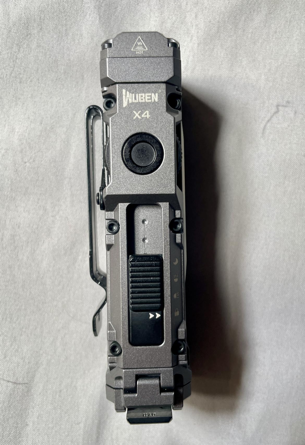 WUBEN X4 Flashlight Rechargeable,EDC Light with Multi-Mode RGB Light customer photo 2