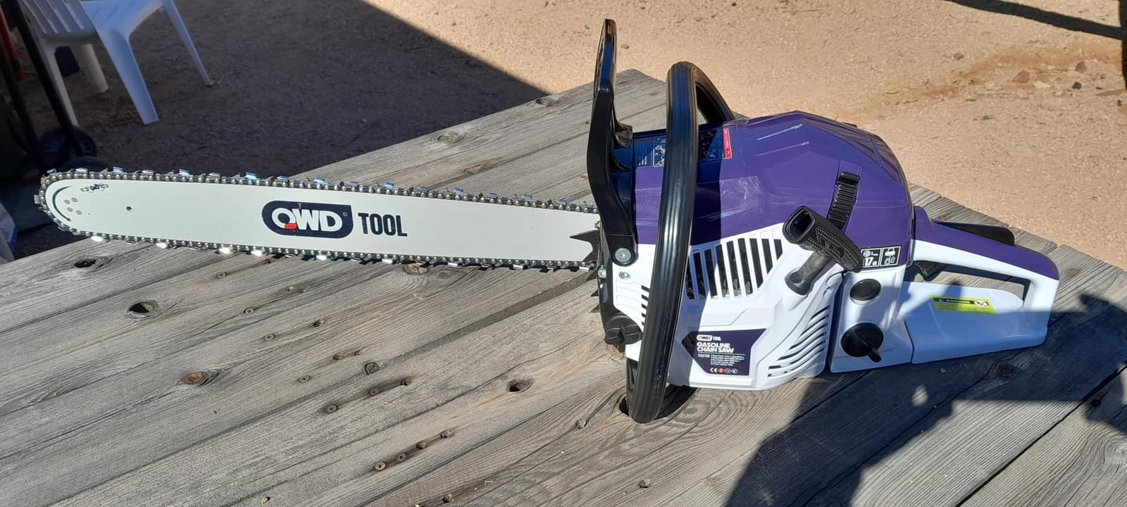 QWD 61.5CC 18-Inch Gas Chainsaw, 2.75HP 2-Stroke, Farm & Firewood customer photo 1