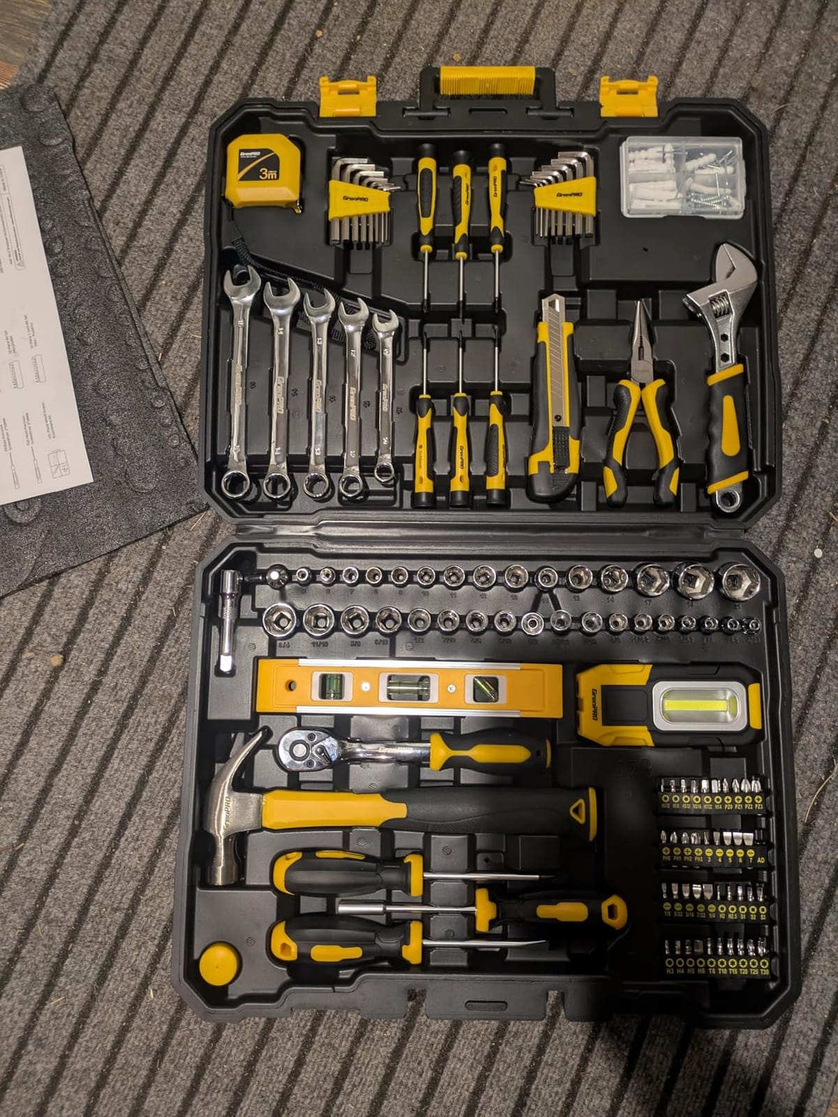 GRENPRO 239PCS Tool Set Tool Box Multi Car Mechanic Tool Kit for Home customer photo 1