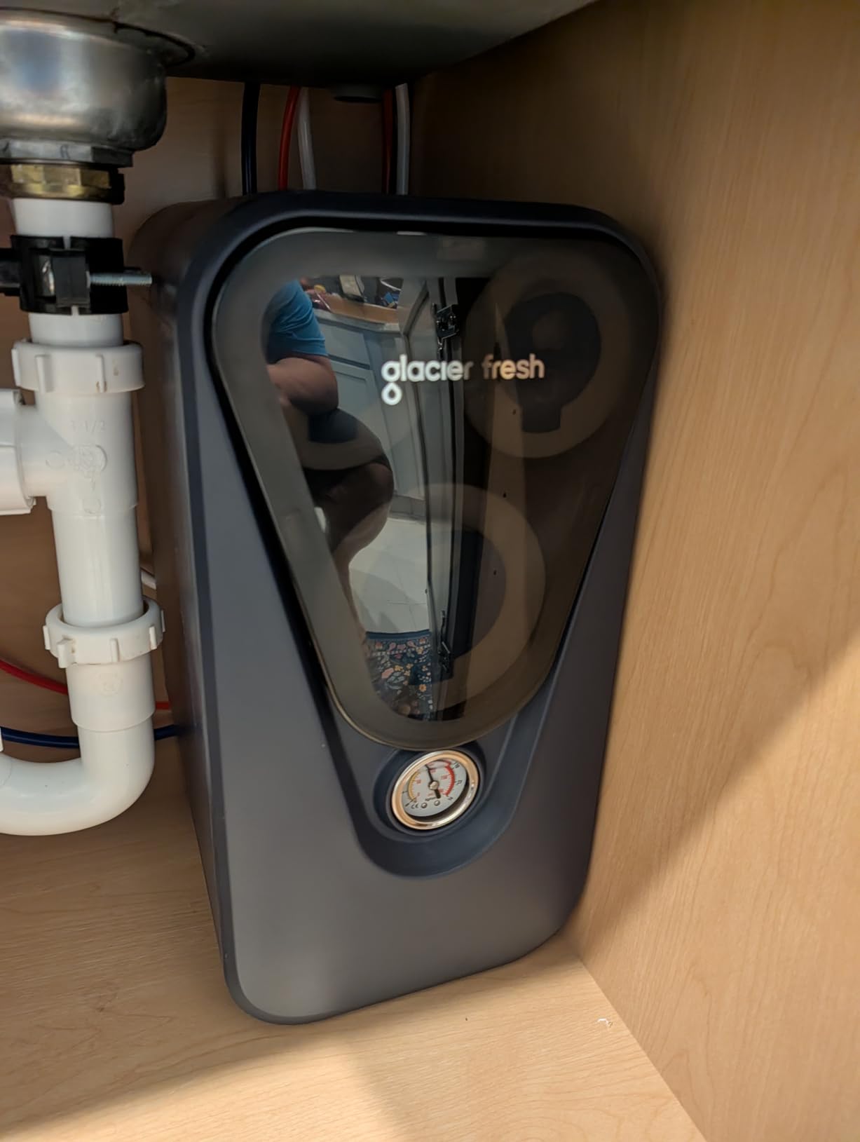 GLACIER FRESH GFU03 Reverse Osmosis Water Filter System 800 GPD, Tankless customer photo 2
