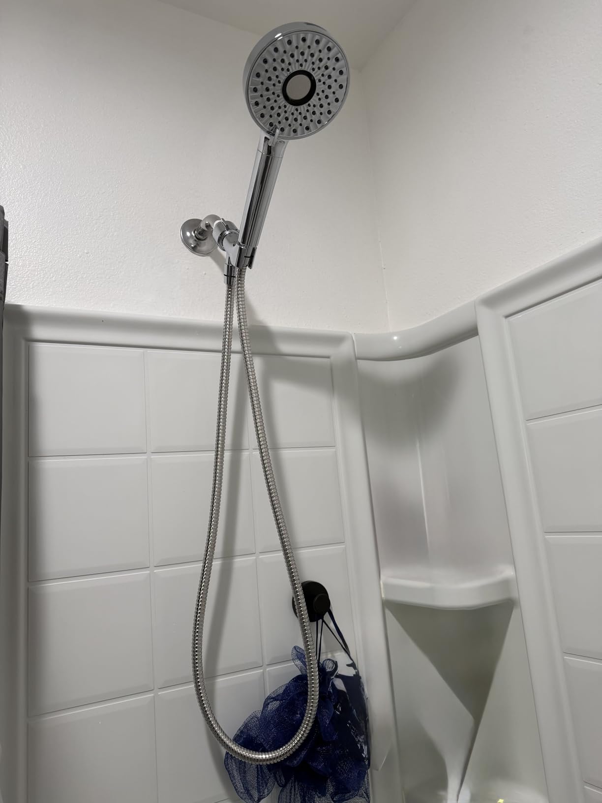 Magichome Filtered Shower Head with Handheld, 10-Mode Adjustable Detachable Chrome Showerhead w/Stainless Hose, Water Softener Filter Beads for Hard Water - Remove Chlorine, Reduce Dry Itchy Skin customer photo 2
