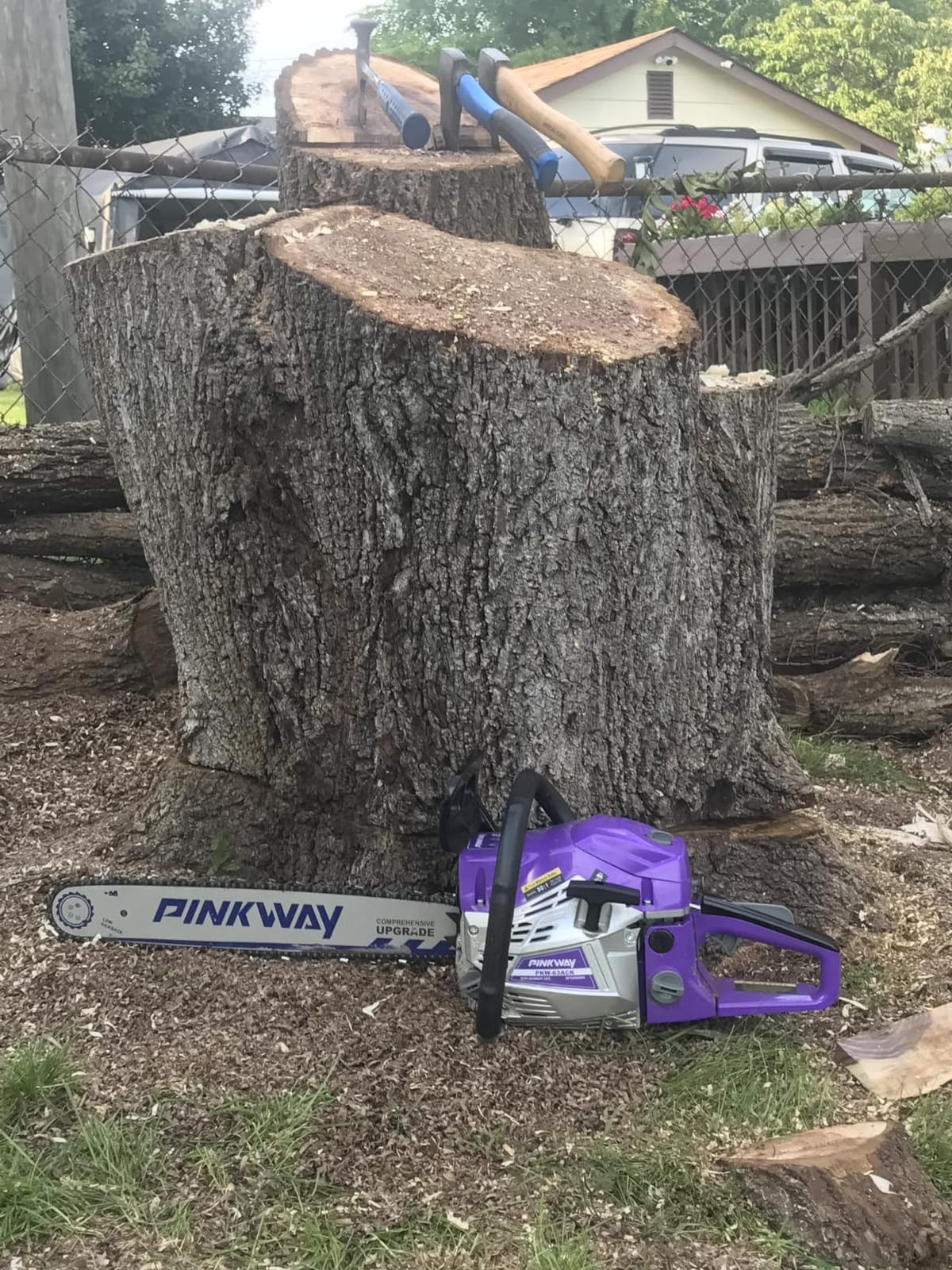2-cycle 63CC Chainsaw Saw Gas Powered 20