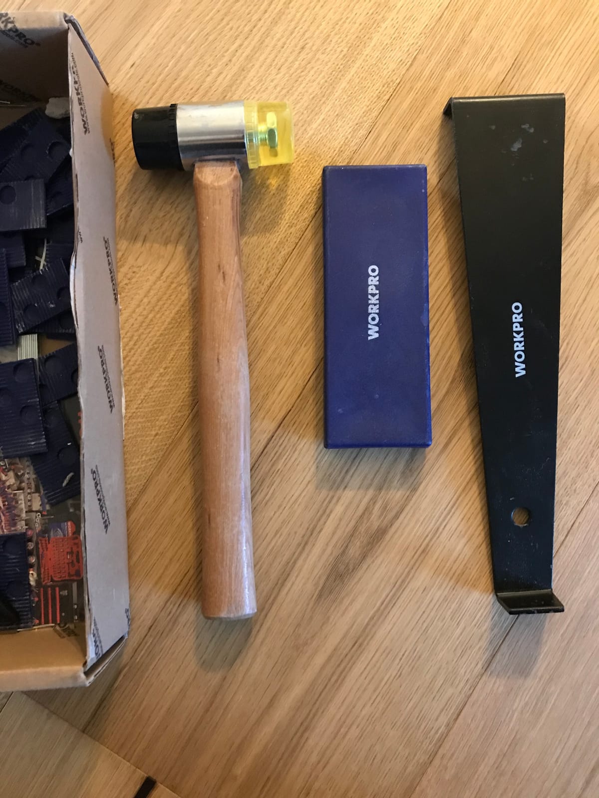 WORKPRO 65 PCS Laminate Flooring Tools for Vinyl/LVP Flooring Installation customer photo 1