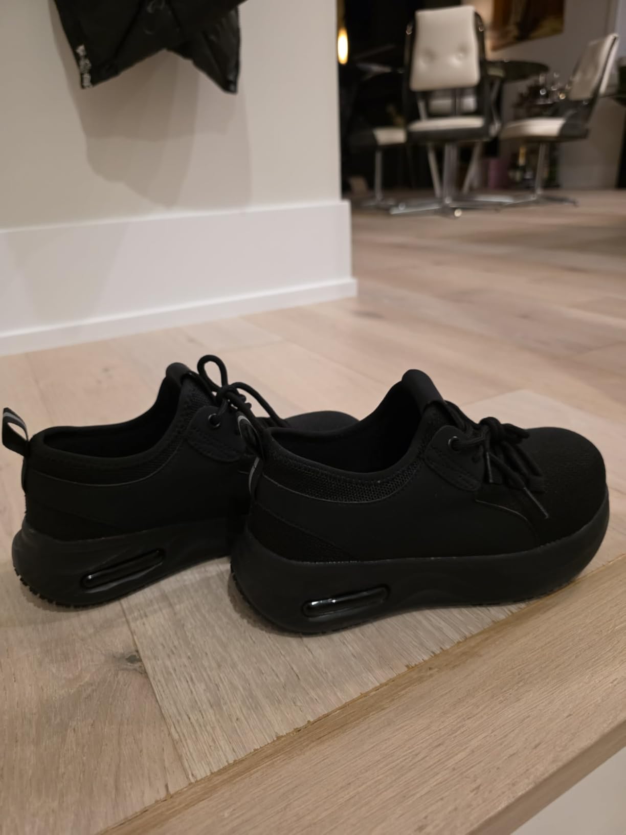 ulogu Steel Toe Shoes for Women Men Wide Toe Box Work Shoes Waterproof | Safety Sneakers Non Slip Thick Sole customer photo 2