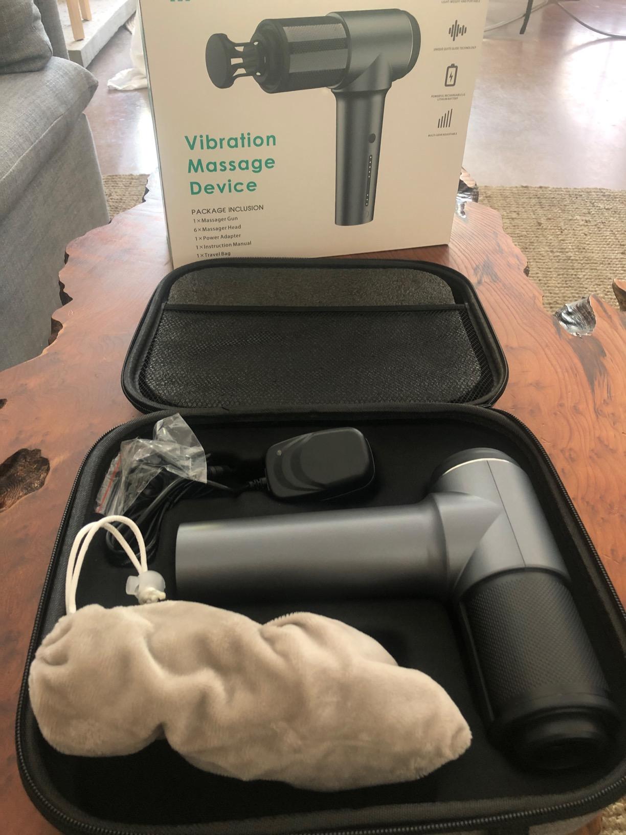 Nekteck Knee Massager with Heat - Cordless Heated Knee Brace with Vibration for Pain Relief, Rechargeable Knee Heating Massager with 5 Heat Levels and 3 Massage Mode (2 Packs) customer photo 2