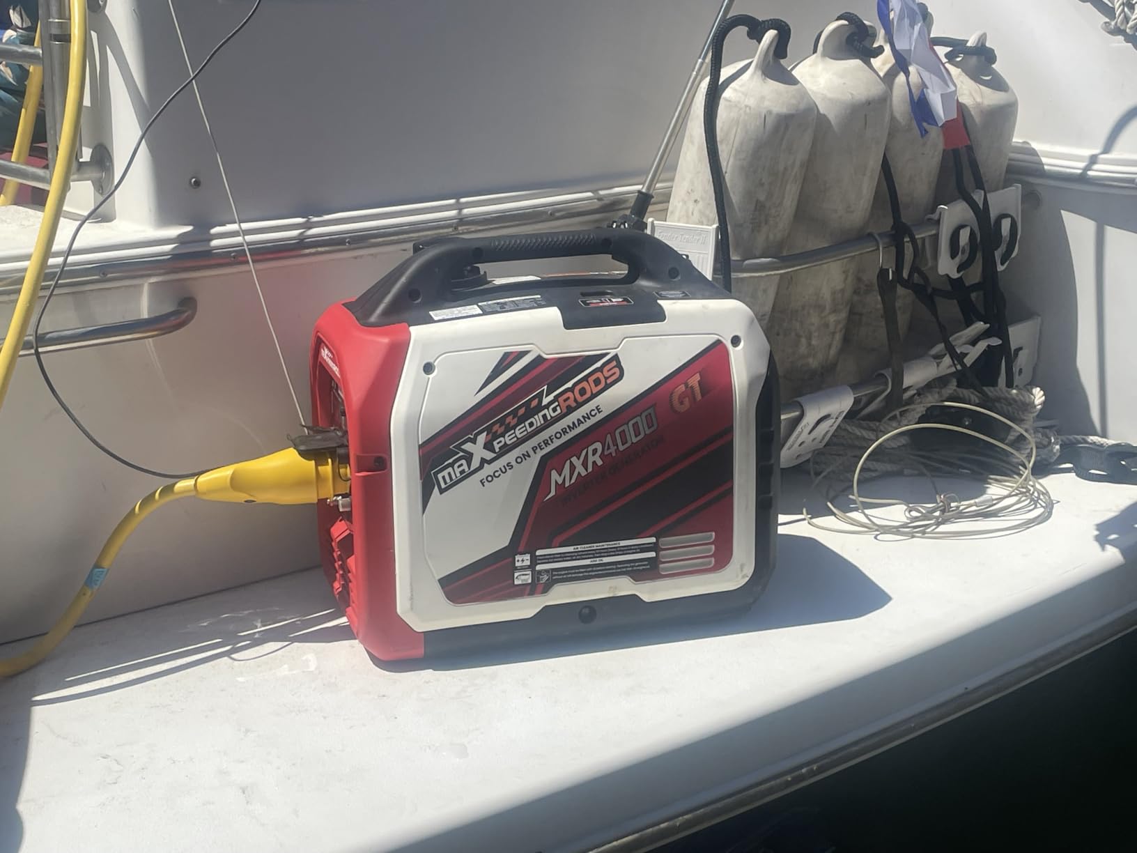 maXpeedingrods 5KW Inverter Generator,Quiet and Lightweight for RV, Camping customer photo 1