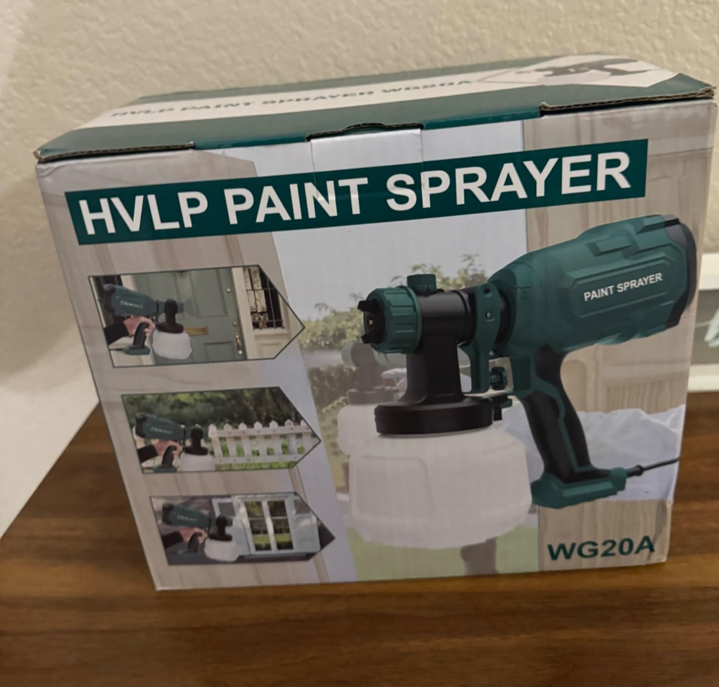 Paint Sprayer, 4 Brass Nozzle Sizes, 3 Spray Patterns customer photo 1