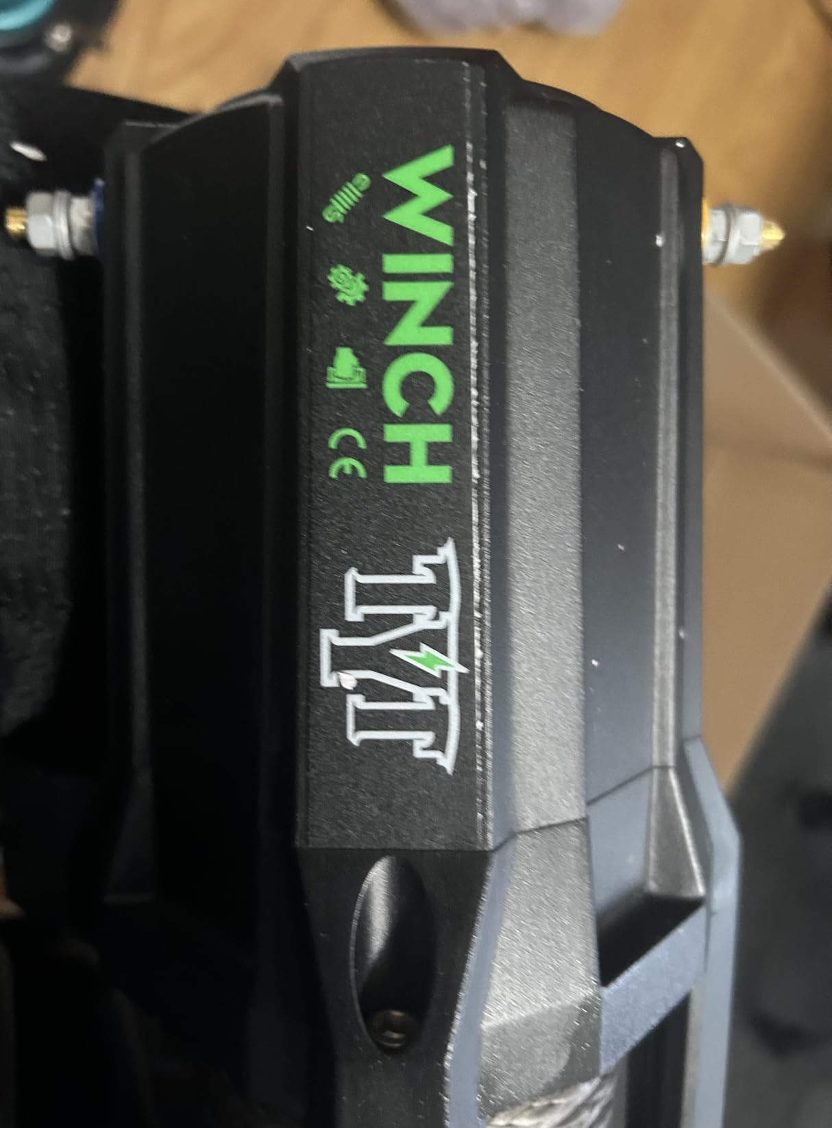 TYT 3000 lb ATV Winch with Wireless Remote and Wired Switch,12V DC Electric Winch Synthetic Winch Rope with Fairlead and Winch Mounting Plate customer photo 1
