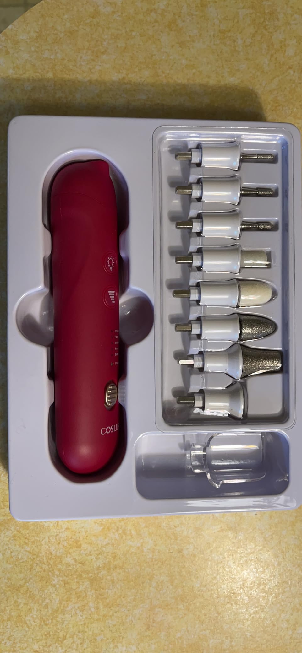 COSLUS C60 Professional Pedicure Manicure Kit, Storage Case Set, Rose customer photo 1